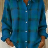 Nerava | Kockás Kötött Kardigán — Marlisle London