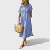 Angela - Légi Csíkos Ruha