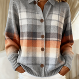 Nerava | Kockás Kötött Kardigán — Marlisle London