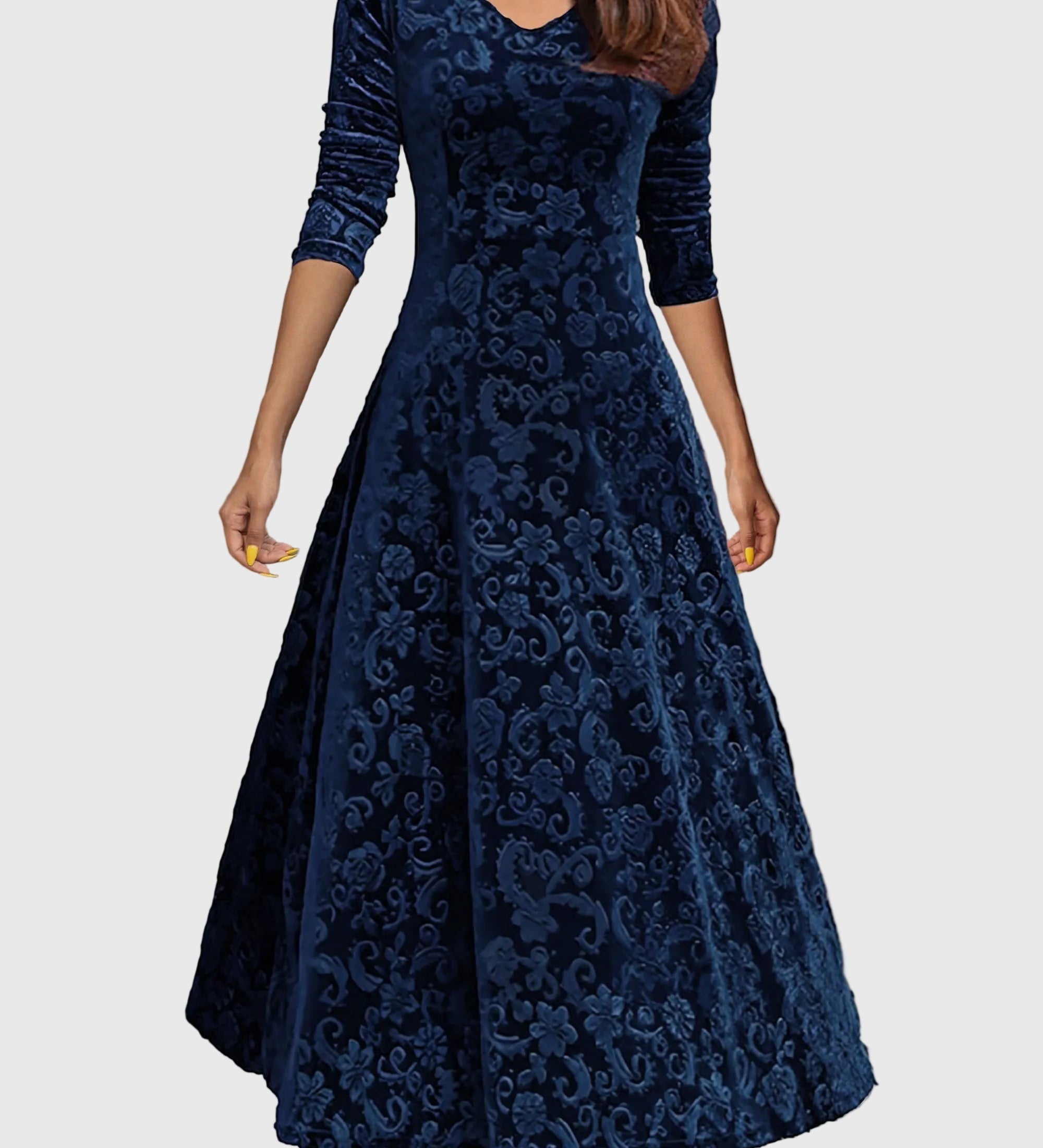 Nancy - Ünnepi Velúr Elegancia Ruha