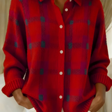 Nerava | Kockás Kötött Kardigán — Marlisle London