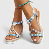 Lenka - Kényelmes magassarkú szandál