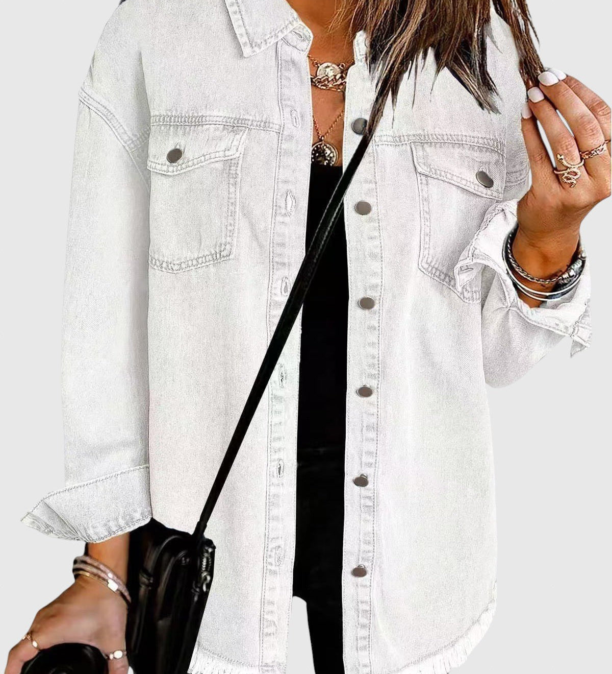 Róza – Női városi bőrkabát