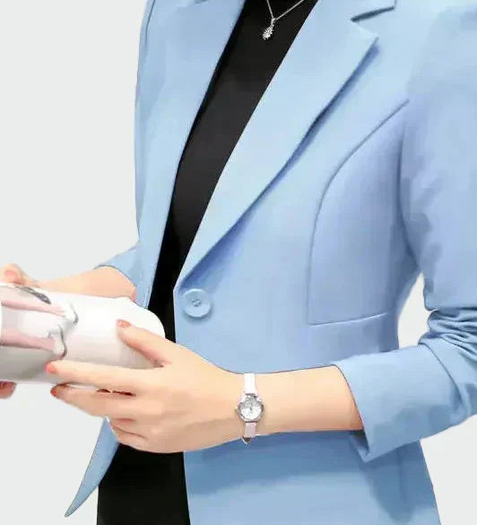 Dora - Elegáns fekete kabát