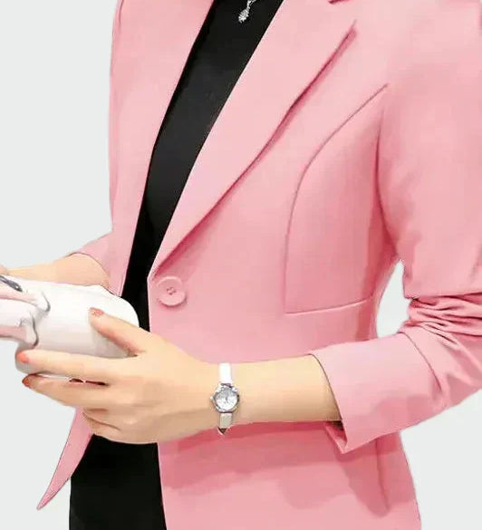 Dora - Elegáns fekete kabát