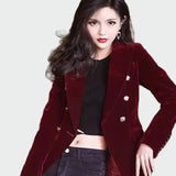 Réka - Elegáns fekete kabát