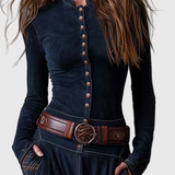 Azucena - Maxiruha övvel, öko-suede anyagból